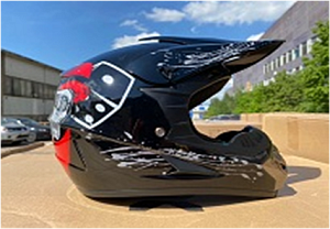 Шлем кроссовый "MOTAX" CH-202, (XS РАЗМЕР)